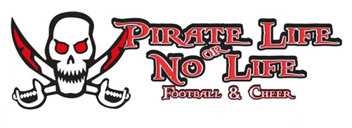 Palm Bay Pirate Football and Cheer Team Store Banner